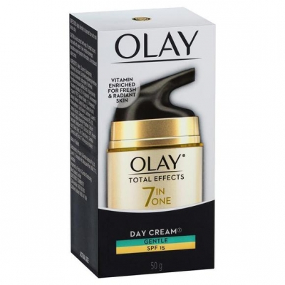 OLAY TOTAL EFFECTS DAY CREAM GENTLE SPF15 50G