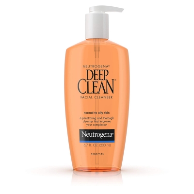 Neutrogena Deep Clean Facial Cleanser Normal to Oily Skin 6.7 Ounce