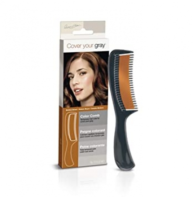 Cover Your Gray Color Comb Medium Brown