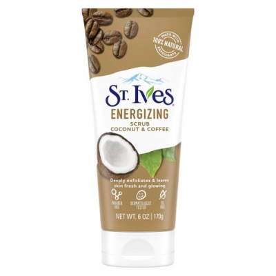 ST IVES ENERGIZING COCONUT & COFFE SCRUB 170G