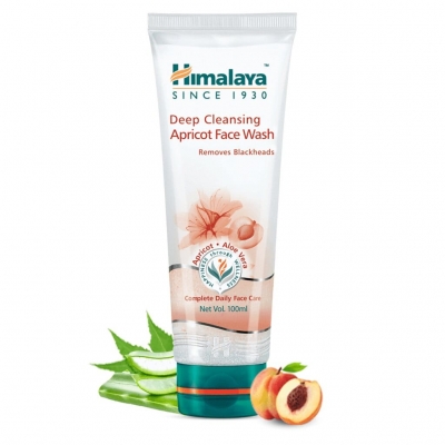 HIMALAYA FACE WASH D CLEANSING APRICOT 100ML